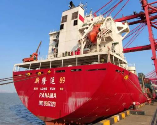船舶动态 | XIN LONG YUN 89 轮船员克服困难，保障船舶安全运营